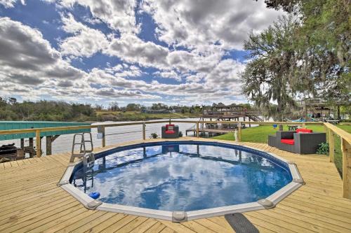 Waterfront San Jacinto River Home w/Boat Slip! in Houston