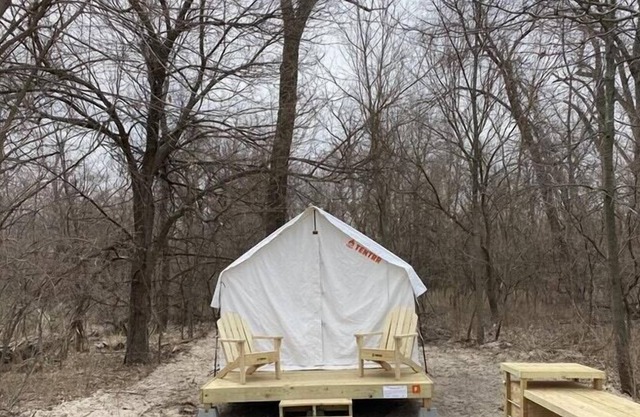 Tentrr State Park Site Nebraska Louisville Cottonwood E Camp 