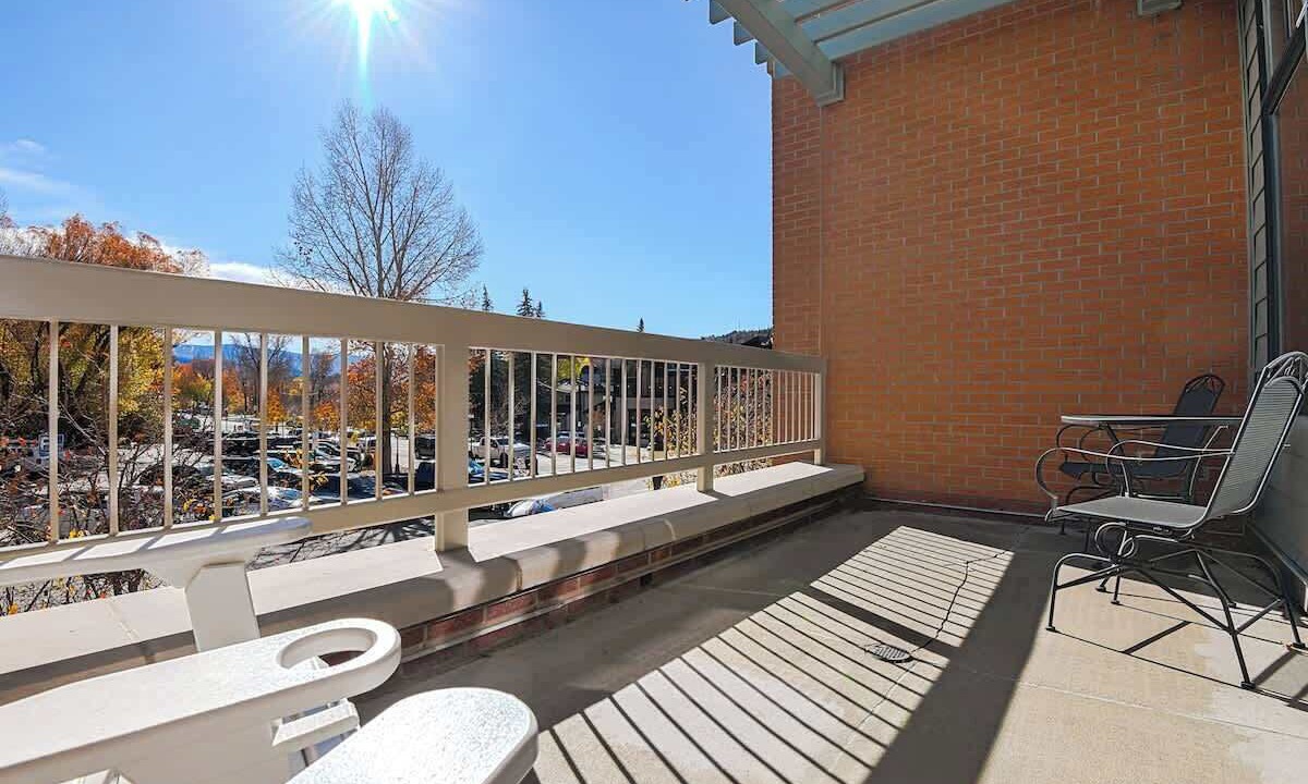 Photo of Patio Balcony in Downtown Steamboat Springs