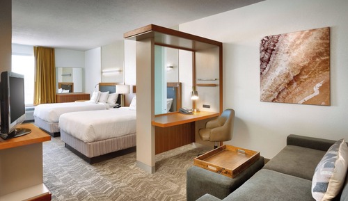 Studio, Multiple Beds (Mobility/Hearing Access, Roll-In Shwr)