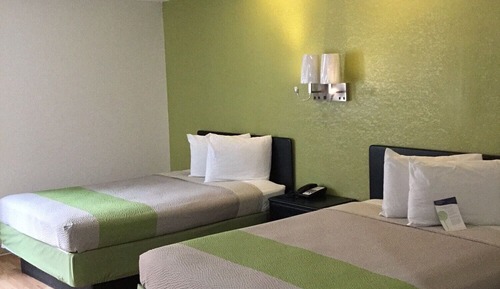Deluxe Room, 2 Double Beds, Non Smoking, Refrigerator & Microwave