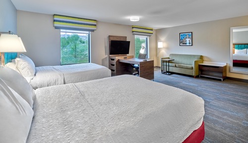 Studio, 2 Queen Beds, Non Smoking, Kitchenette