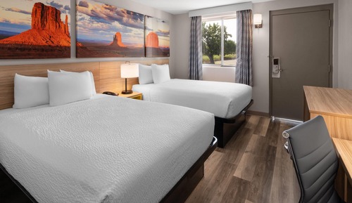 Room, 2 Double Beds, Mobility Accessible, Non Smoking (Bathtub w/ Grab Bars)