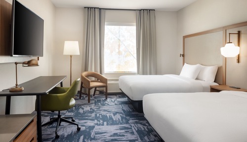 Standard Room, 2 Queen Beds (Mobility/Hearing Accessible, Tub)