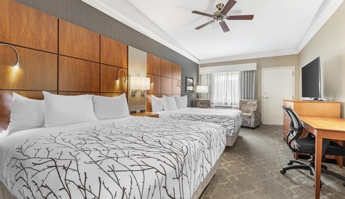 Standard Room, 2 Queen Beds, Non Smoking, Microwave