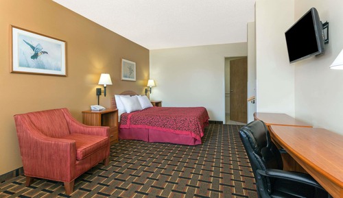 Room, 1 Queen Bed, Refrigerator & Microwave