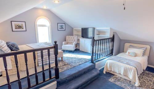 Family Room with Shared Bathroom