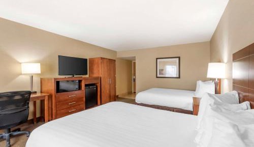 Queen Room with Two Queen Beds and Roll-In Shower - Disability Access/Non-Smoking