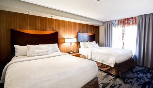 Queen Suite with Two Queen Beds and Sofa Bed
