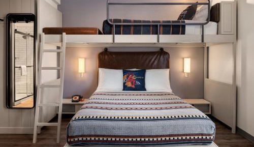 Queen Room with Lofted Twin