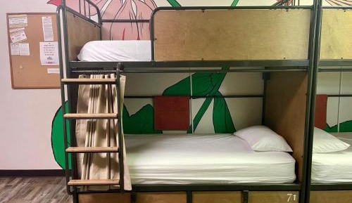 Single Bed in Male Dormitory Room