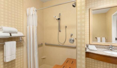 King Room with Roll-In Shower - Mobility/Hearing Accessible