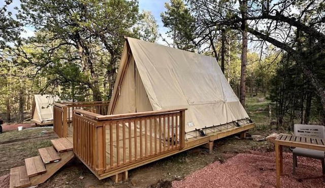 Secluded A-Frame Glamping Getaway near the Black Hills, Hermosa, South Dakota