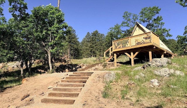 Private Forest Glamping Escape Near Black Hills, Hermosa, South Dakota